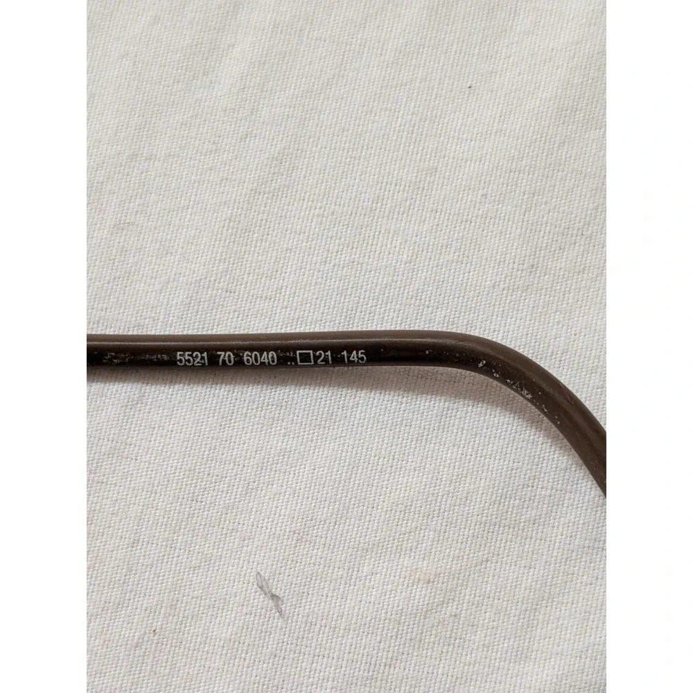 Silhouette‎ 5521 EP 6040 Rimless Eyeglasses Gunmetal Brown 48-21 145 Austria